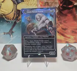 Ajani, Nacatl Pariah (Borderless) Modern Horizons 3 Foil - Image 1
