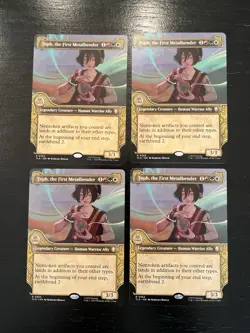Toph, the First Metalbender Showcase X4X NM/M Avatar The Last Airbender TLA MTG - Image 1
