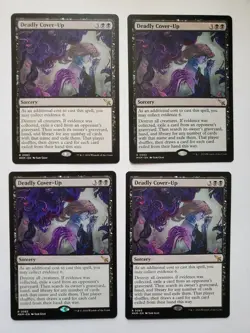 4x Deadly Cover-Up - Murders at Karlov Manor - Near Mint - MTG - Image 1