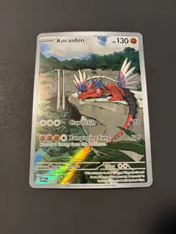 Pokemon TCG Koraidon SVP Black Star Promos SVP014 Holo Promo Promo - Image 1