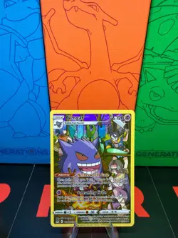Pokemon TGC TG06/TG30 Full Art Holo Gengar Swsh11 Lost Origin -NM - Image 1