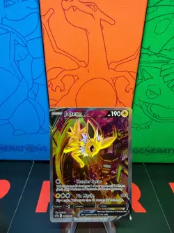 Jolteon V Pokemon Black Star Promo SWSH 183 NM Near Mint English - Image 1