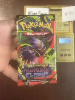 VERY HEAVY! BIG HITUUU 22.57g Phantasmal Flames Pokemon TCG Booster (SEALED) - Image 2