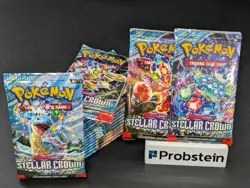 Lot of (21) Pokemon TCG Scarlet & Violet Stellar Crown Booster Packs SEALED - Image 1