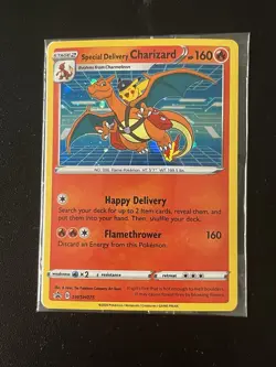 Special Delivery Charizard SWSH075 Pokemon Sword & Shield Promo Sealed - Image 1