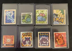 Vintage 1998/1999 Pokemon Merlin/Series 1 Sticker Lot of 27. NM Venusaur Gengar - Image 1