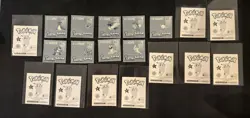 Vintage 1998/1999 Pokemon Merlin/Series 1 Sticker Lot of 27. NM Venusaur Gengar - Image 4