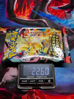 REALLY HEAVY! 22.62g & 22.60g- 2X Ascended Heroes Pokemon TCG Boosters (SEALED) - Image 3
