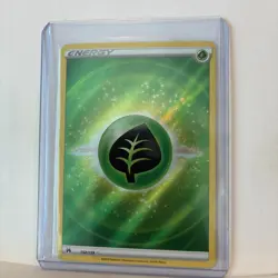 Pokemon TCG Grass Energy 152/159 Textured Reverse Holo Crown Zenith - NM - Image 2