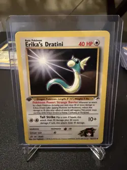 2000 Pokemon 1st Edition Gym Heroes Erika's Dratini | Pack Fresh - Image 1