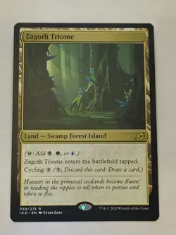 Zagoth Triome Ikoria Near MInt/Mint 1x - Image 1