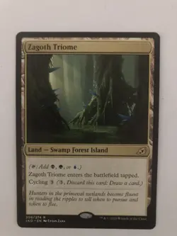 Zagoth Triome MTG Ikoria: Lair of Behemoths NM #259 - Image 1