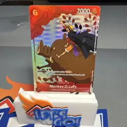 Monkey D. Luffy Holo Alt Art Rare One Piece TCG Gift Collection 2023 P-001 NM - Image 2