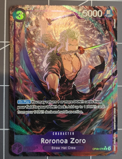 Roronoa Zoro - OP09-076 (Alternate Art) Premium Booster -The Best- Vol. 2 Foil - Image 3
