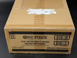 One Piece OP14-EB04 The Azure Sea's Seaven English 12 Booster Box Case Sealed - Image 4
