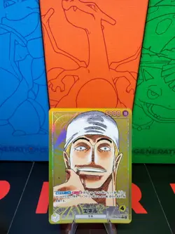 One Piece TCG OP05-098 Leader Alt Art Enel Japanese - Image 1