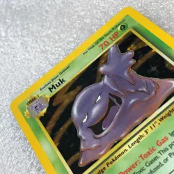 Pokemon Card - Muk 13/62 - 1st Edition - Fossil Set - @RARE@ Near Mint #1791 - Image 4