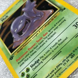 Pokemon Card - Muk 13/62 - 1st Edition - Fossil Set - @RARE@ Near Mint #1791 - Image 5