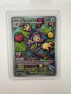 Pokemon TCG Ambipom 107/094 Phantasmal Flames Illustration Rare Pack Fresh - Image 1