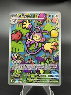 Ambipom - 107/094 - Phantasmal Flames - Illustration Rare - NM - Pokemon TCG - Image 1