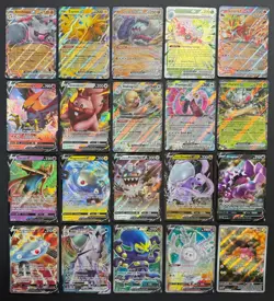 Pokemon Card Lot (20 Card Lot) V VMAX EX Full Art Trainer Ultra Rare Cards - Image 1