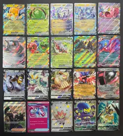 Pokemon Card Lot (20 Card Lot) V VMAX EX Full Art Trainer Ultra Rare Cards - Image 1
