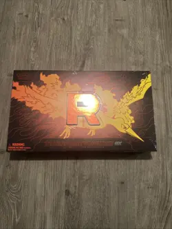 Pokemon TCG Team Rocket's Moltres Ex Ultra Premium Collection UPC (TEAR IN PHOTO - Image 1