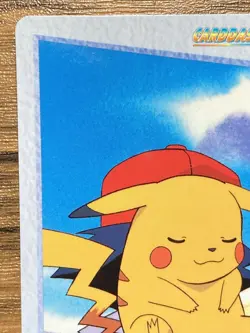 Pokemon Carddass Card 37 Ash & Pikachu Pocket Monsters Anime Collection 1998 - Image 3