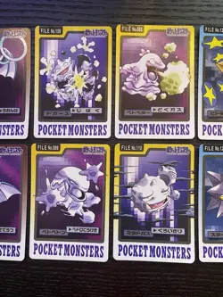 (LP) Pokemon Carddass 1997 Lot Set of 10 cards Slowpoke Starmie etc. BANDAI - Image 3