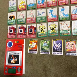 Pokemon Carddass Card Case 87 Cards Collectible Trading Card Set - Image 2