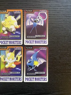 Pokemon Carddass 1997 Lot Set of 10 cards Cubone etc. BANDAI - Image 4