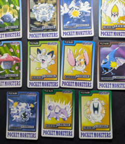 Pokemon Lot of 11 Cards Japanese Carddass Pocket Monsters Part 3 & 4 1997-1998 - Image 5