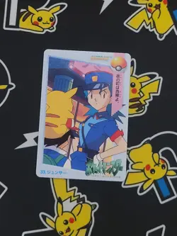 Carddass Anime Collection 33 Jenny Pokemon Card Japanese Bandai - Image 1