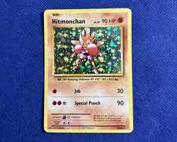 Pokemon TCG Hitmonchan 62/108 XY Evolutions - Holo Rare NM (b) - Image 1