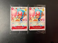Sealed One Piece TCG Promo Pack P-101 - P-107 Incl. Purple Gold D. Roger 2 packs - Image 1