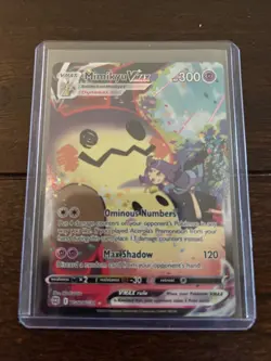 Pokemon Mimikyu VMAX Holo Ultra Rare TCG Card 2022 Brilliant Stars TG17/TG30 - Image 1