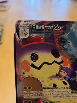 Pokemon TCG Mimikyu VMAX Holo Ultra Rare Card 2022 Brilliant Stars TG17/TG30 NM - Image 3