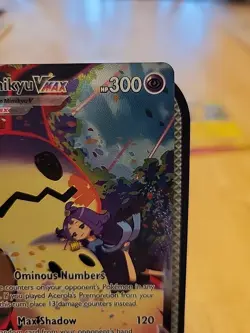 Pokemon TCG Mimikyu VMAX Holo Ultra Rare Card 2022 Brilliant Stars TG17/TG30 NM - Image 4