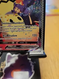 Pokemon TCG Mimikyu VMAX Holo Ultra Rare Card 2022 Brilliant Stars TG17/TG30 NM - Image 5