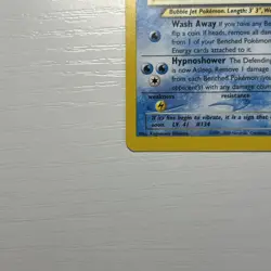 Pokemon TCG Light Vaporeon Neo Destiny Card 52/105 Unlimited Uncommon, Vintage - Image 2