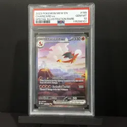 Charizard EX 199/165 Special Illustration Rare Pokemon SV 151 PSA 10 ENGLISH - Image 2