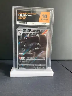 Ace Graded card display stand - slab holder - multiple colours - pokemon tcg - Image 1