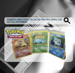 Pokemon card Classic Collection Multiple Single List CLF CLL CLK Korean - Image 1