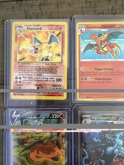 Multiple Pokemon Charizard Case Card Collection Lot, Phantasmal Flames, Base - Image 2