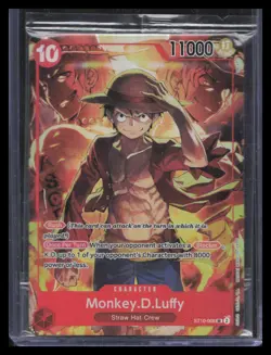 Monkey.D.Luffy (Treasure Booster Set) One Piece Promotion Cards #ST10-006 Sealed - Image 1
