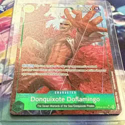 1x Doflamingo Alt Art OP04-031 One Piece PRB-01 The Best English - Image 2