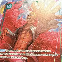 1x Doflamingo Alt Art OP04-031 One Piece PRB-01 The Best English - Image 3