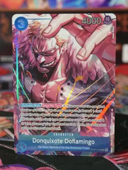 Donquixote Doflamingo - One Piece TCG OP07-048 Seven Warlords of Sea Set English - Image 1
