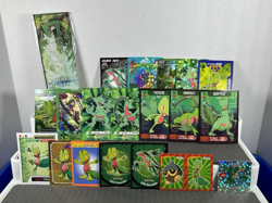Pokemon Lot of Cards and Stickers Treecko #252 Treecko Lot of 20 CRIMP ERROR - Image 1