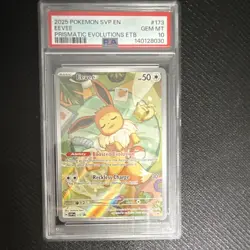 Pokemon Eevee 173 Sv: Scarlet & Violet Promo Cards Holo Promo PSA 10 - Image 1